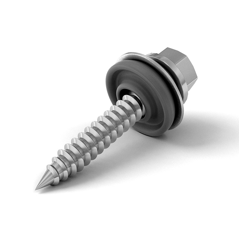 EZ Glaze Timber Self-Tapping Screws 6.5mm X 50mm with EPDM Washer Pack of 50 image